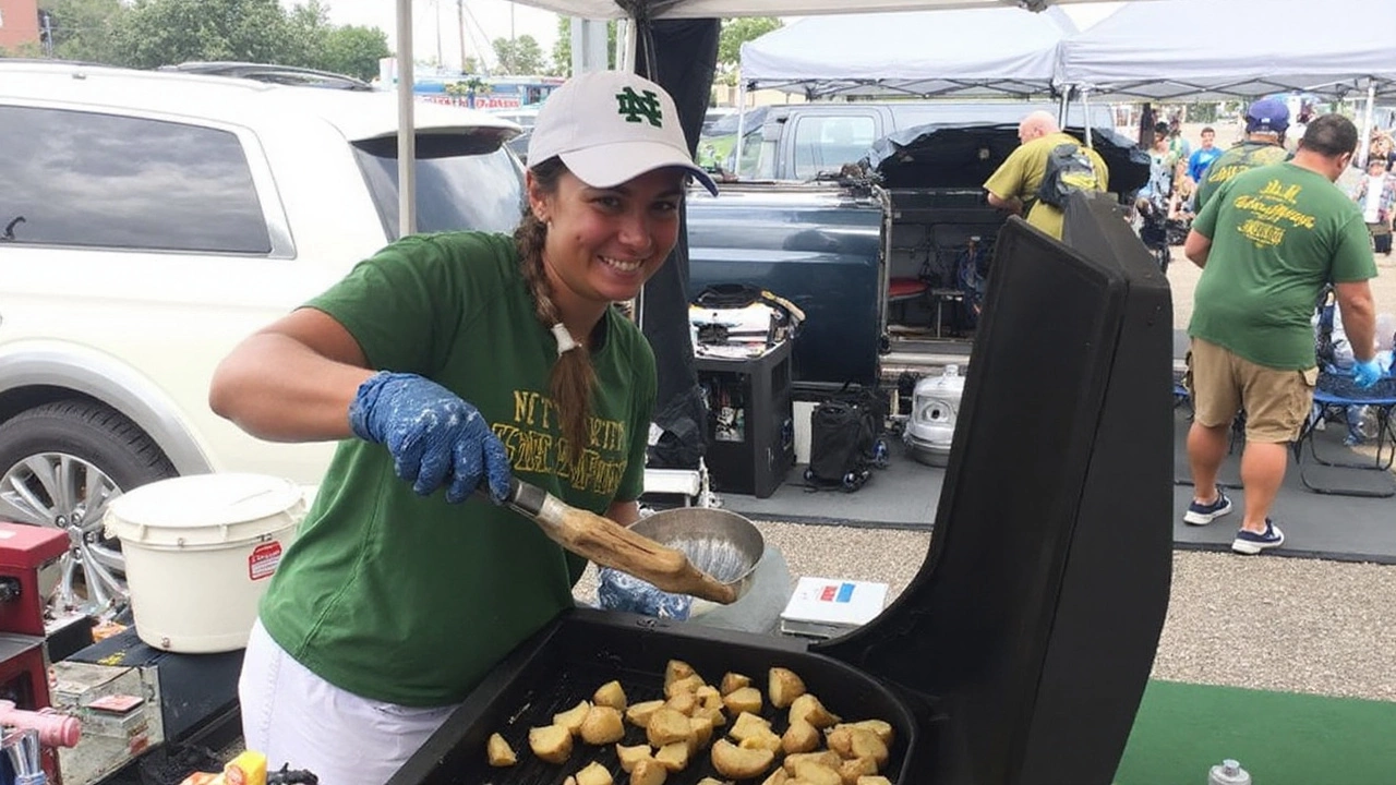 Notre Dame vs Texas A&M: tailgates set the tone for top-16 clash in South Bend